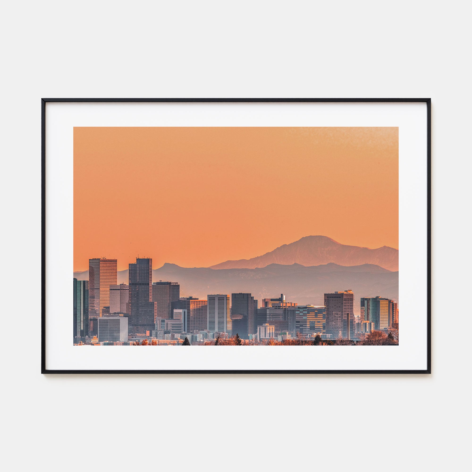 Denver Landscape Color Poster