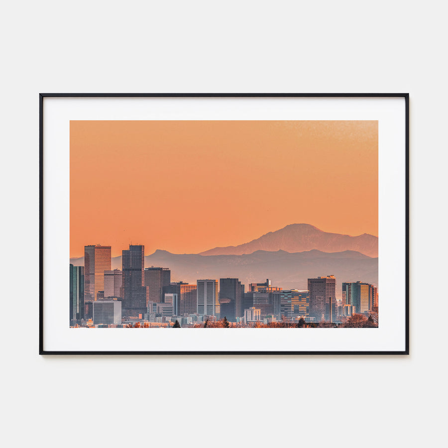 Denver Landscape Color Poster