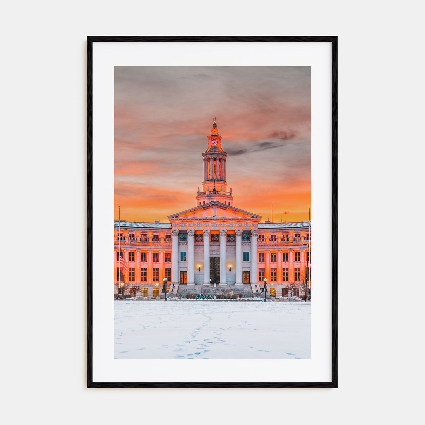 Denver Photo Color No 2 Poster