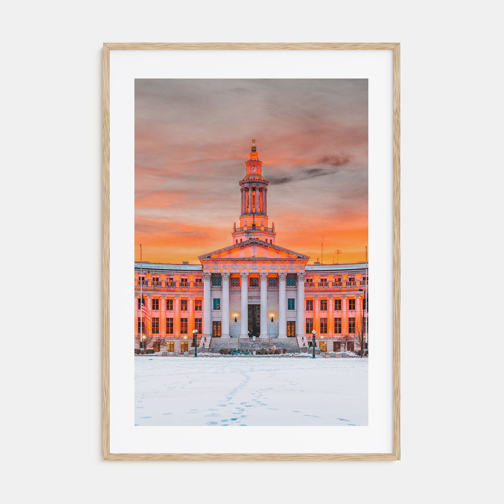 Denver Photo Color No 2 Poster