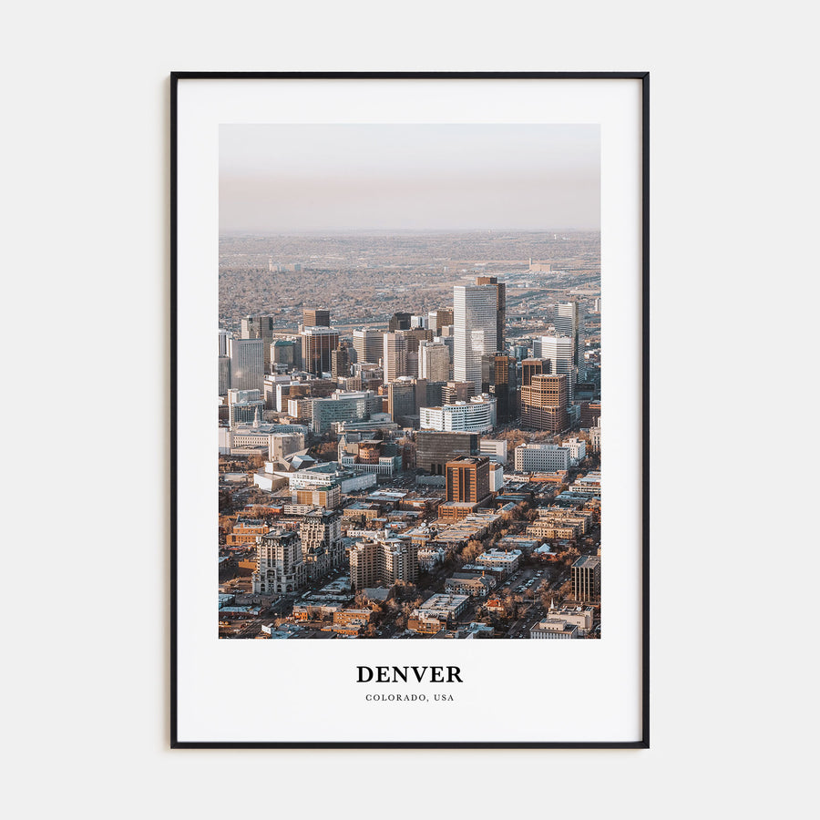 Denver Portrait Color No 2 Poster
