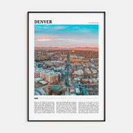 Denver Travel Color No 1 Poster