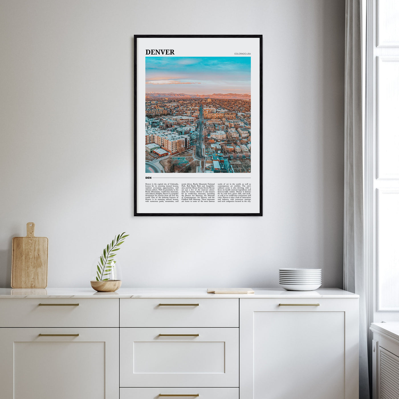 Denver Travel Color No 1 Poster