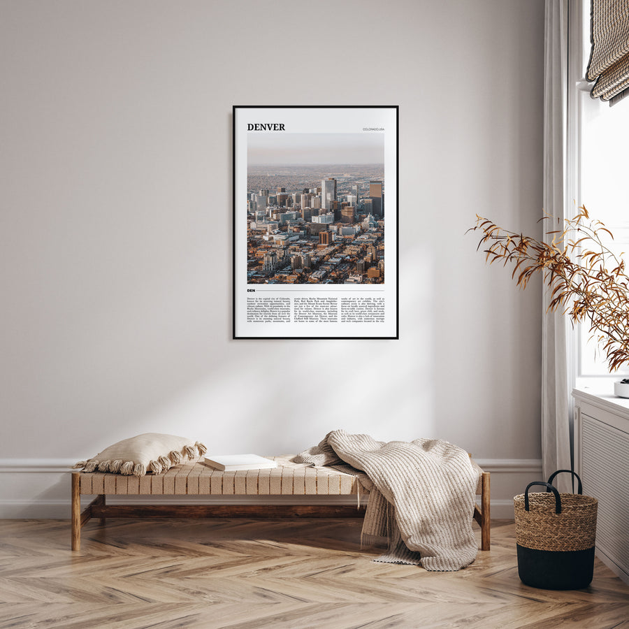Denver Travel Color No 2 Poster