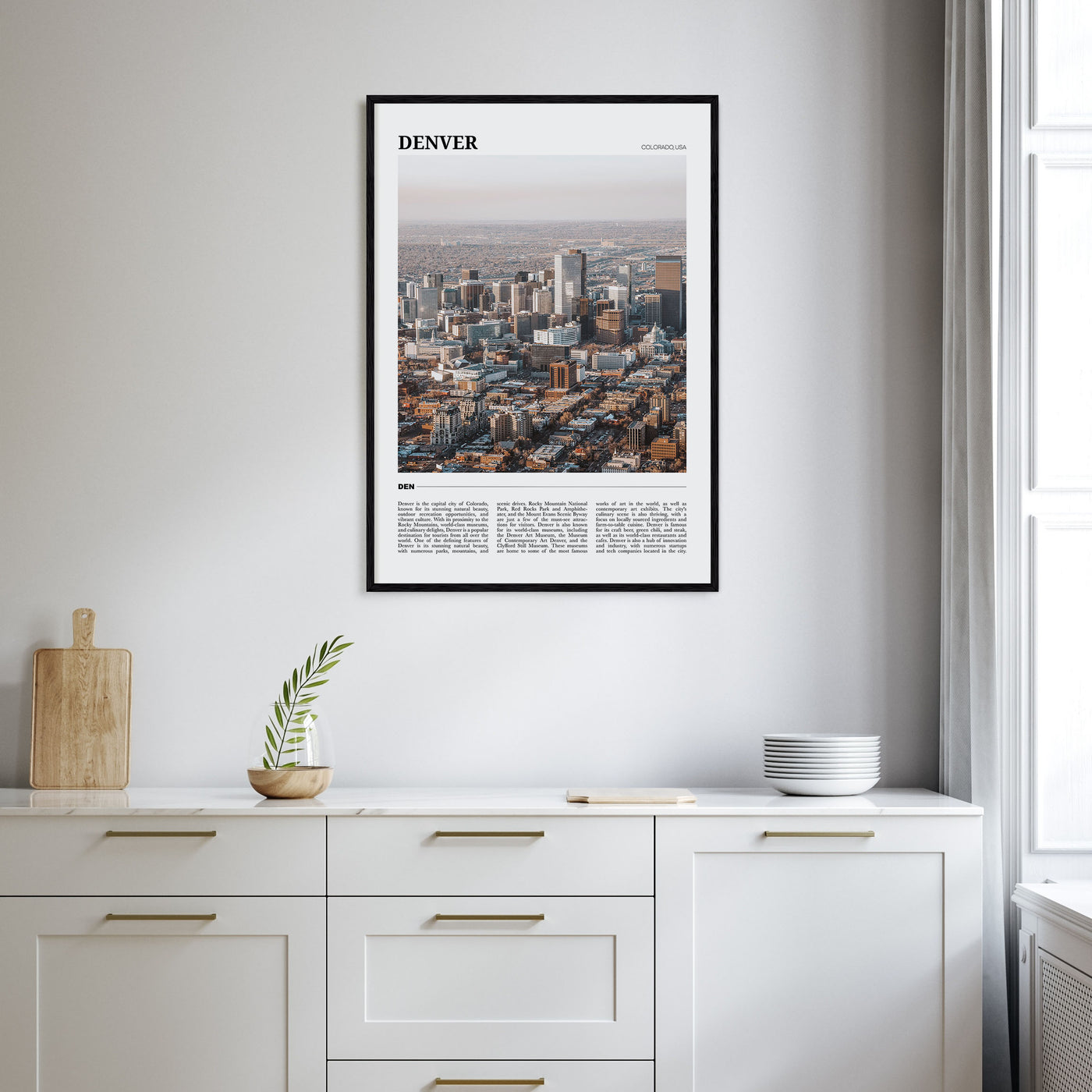 Denver Travel Color No 2 Poster