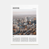 Denver Travel Color No 2 Poster