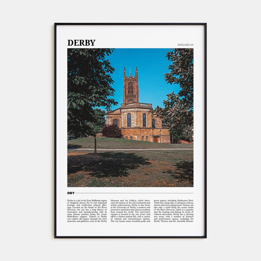 Derby Travel Color Poster