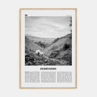 Derbyshire Travel B&W Poster