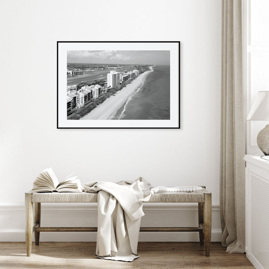 Destin Landscape B&W Poster