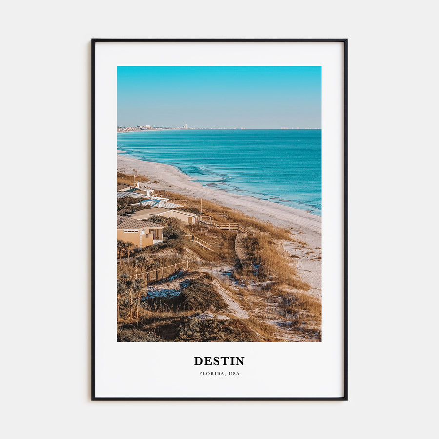 Destin Portrait Color Poster