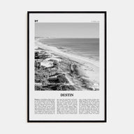 Destin Travel B&W No 1 Poster