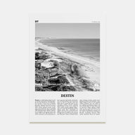 Destin Travel B&W No 1 Poster