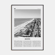 Destin Travel B&W No 2 Poster
