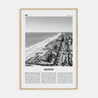 Destin Travel B&W No 2 Poster