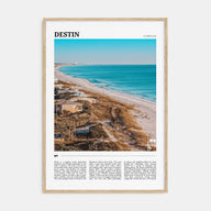 Destin Travel Color Poster