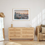 Detroit Landscape Color Poster