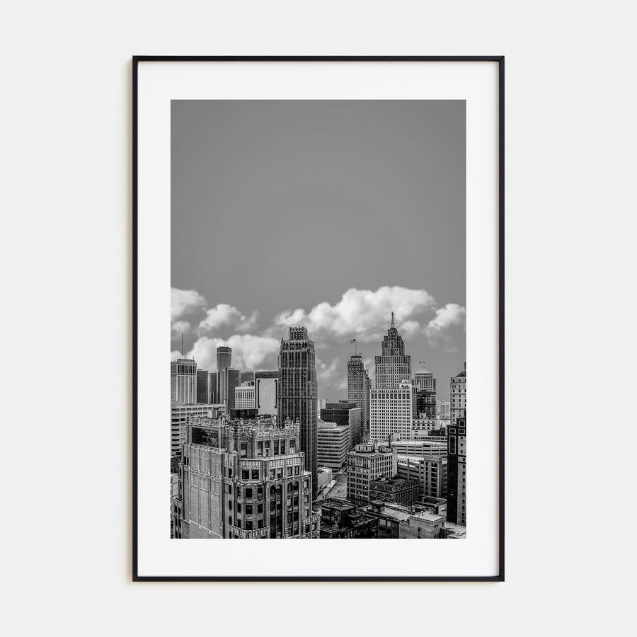 Detroit Photo B&W No 2 Poster