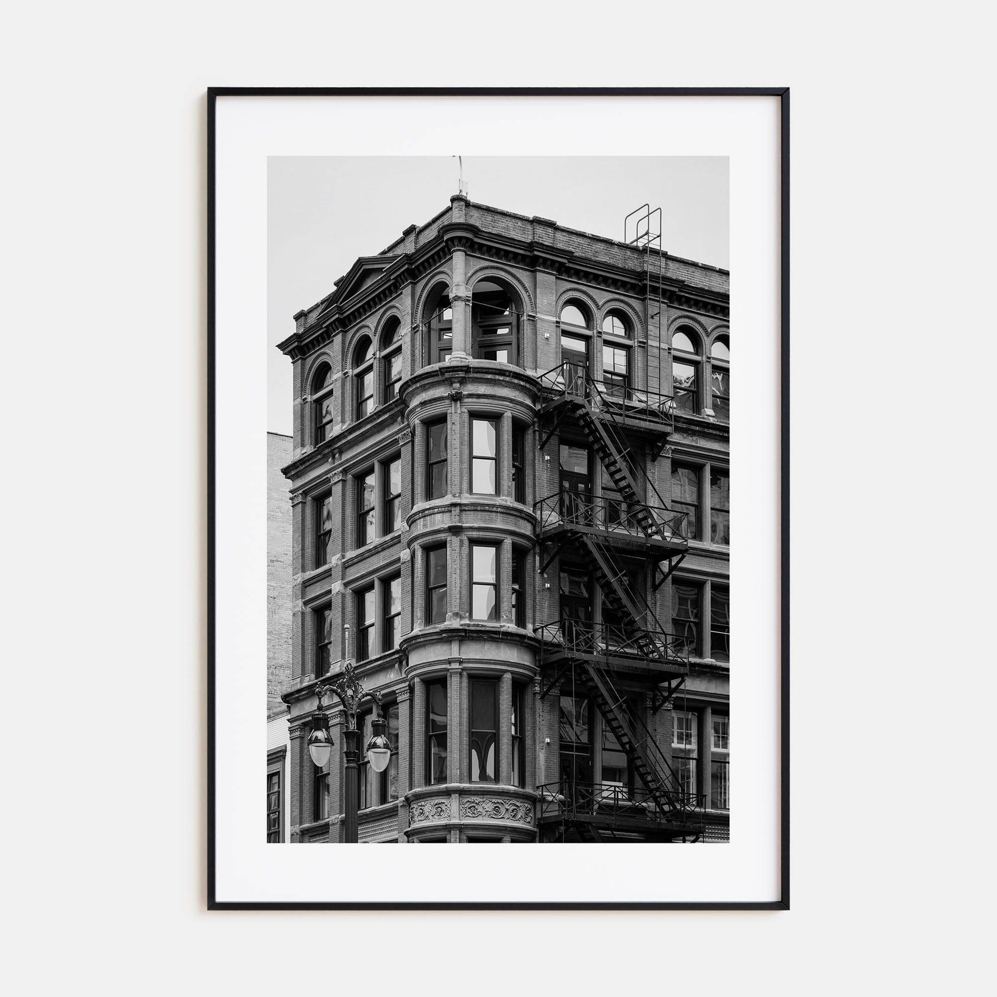 Detroit Photo B&W No 3 Poster