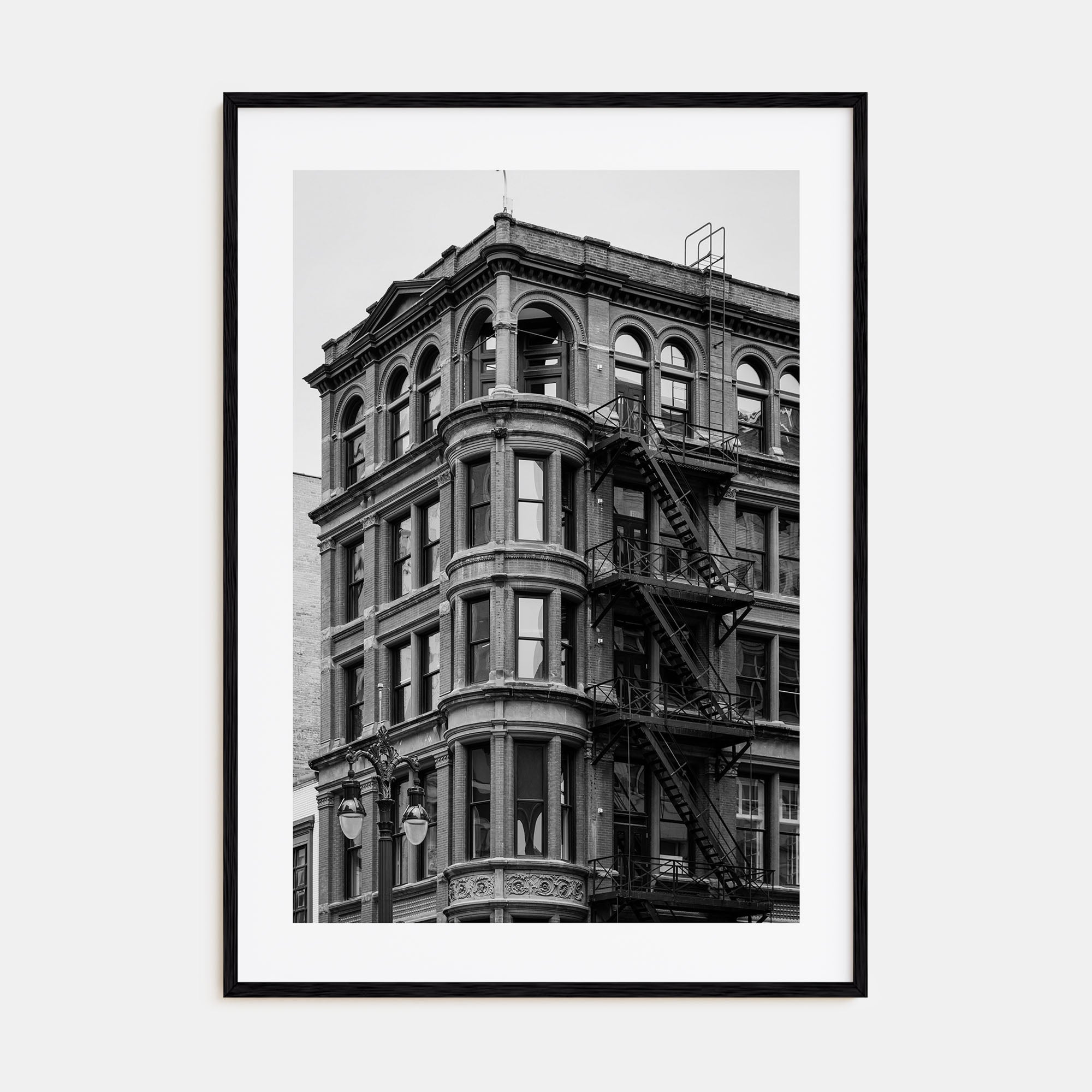 Detroit Photo B&W No 3 Poster