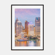 Detroit Photo Color No 1 Poster