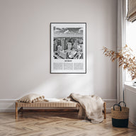 Detroit Travel B&W No 1 Poster