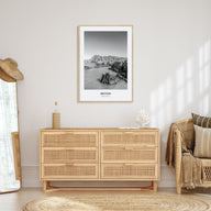 Devon Portrait B&W Poster