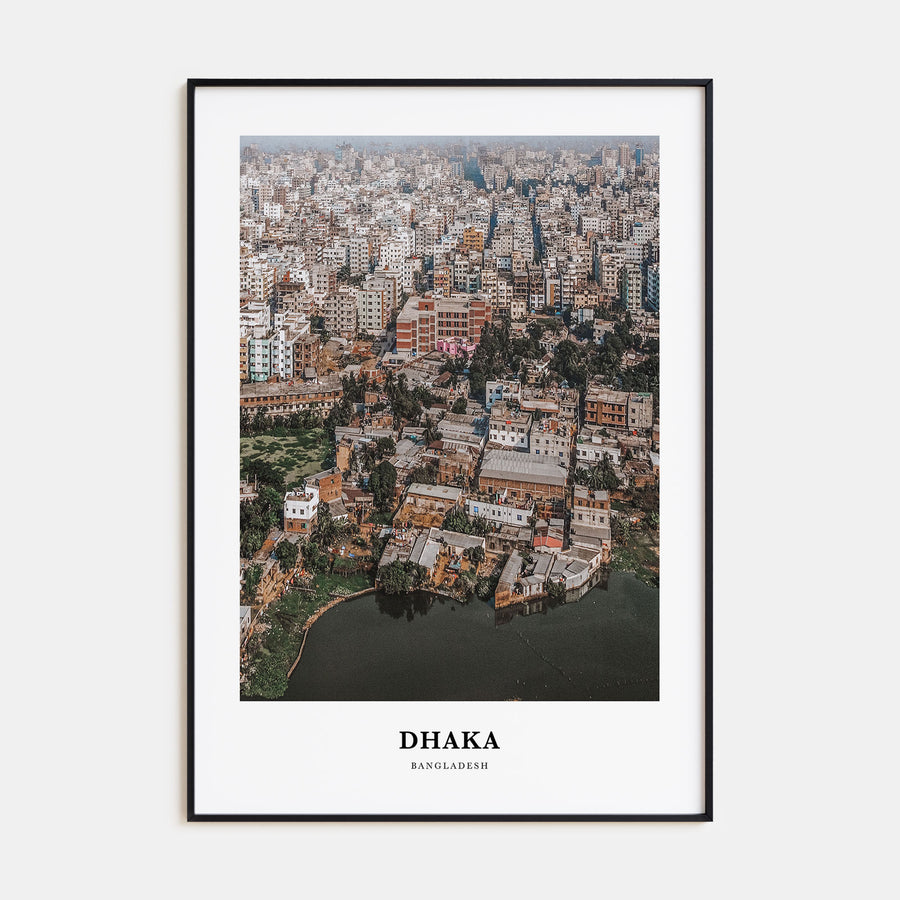 Dhaka Portrait Color Poster