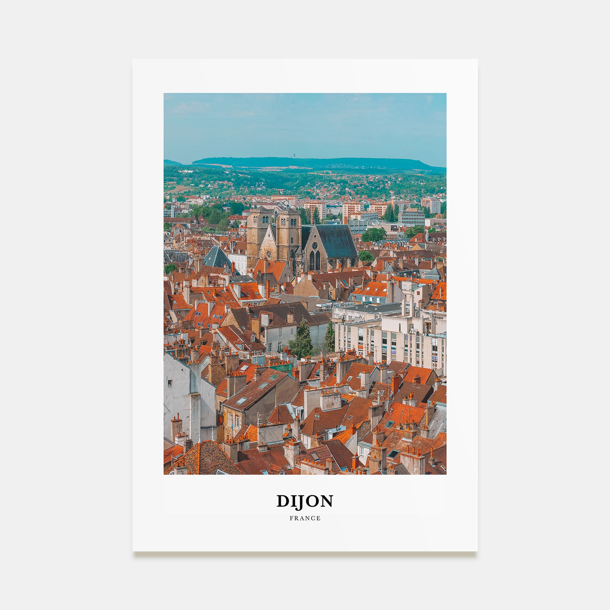Dijon Portrait Color Poster
