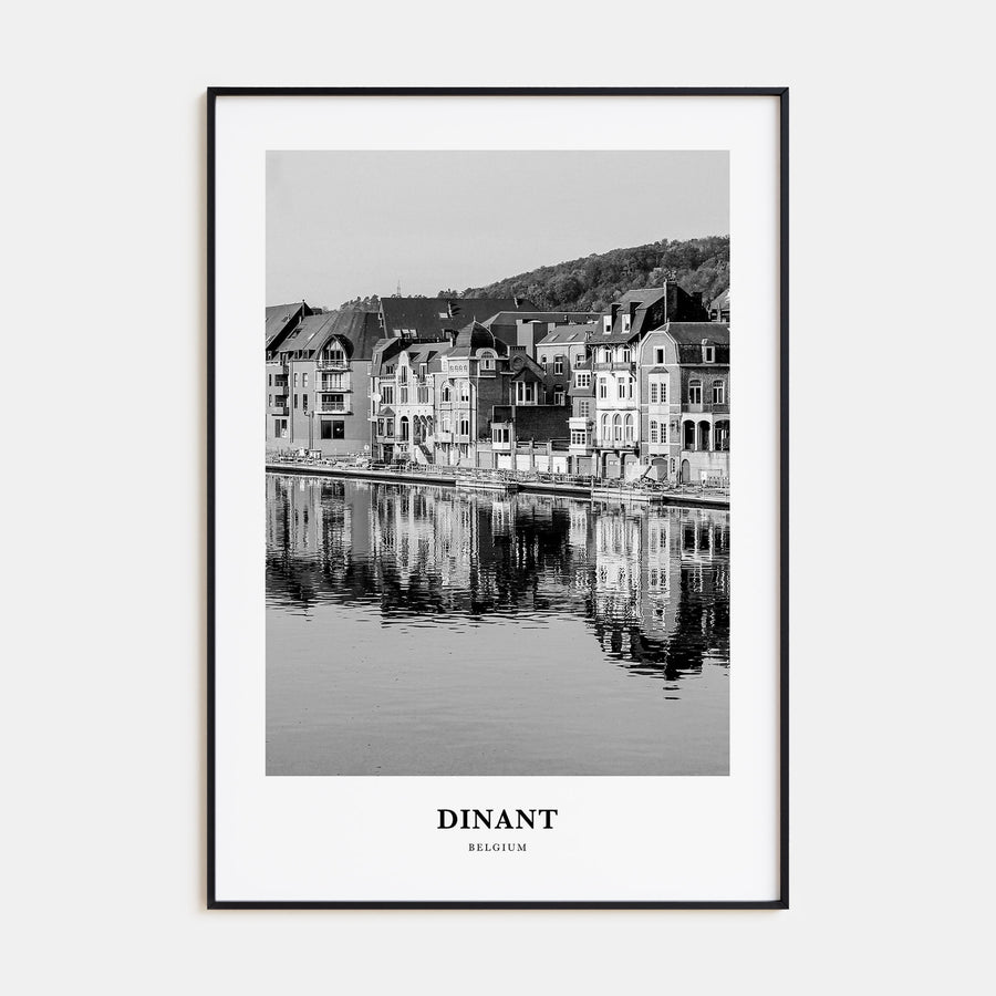 Dinant Portrait B&W Poster