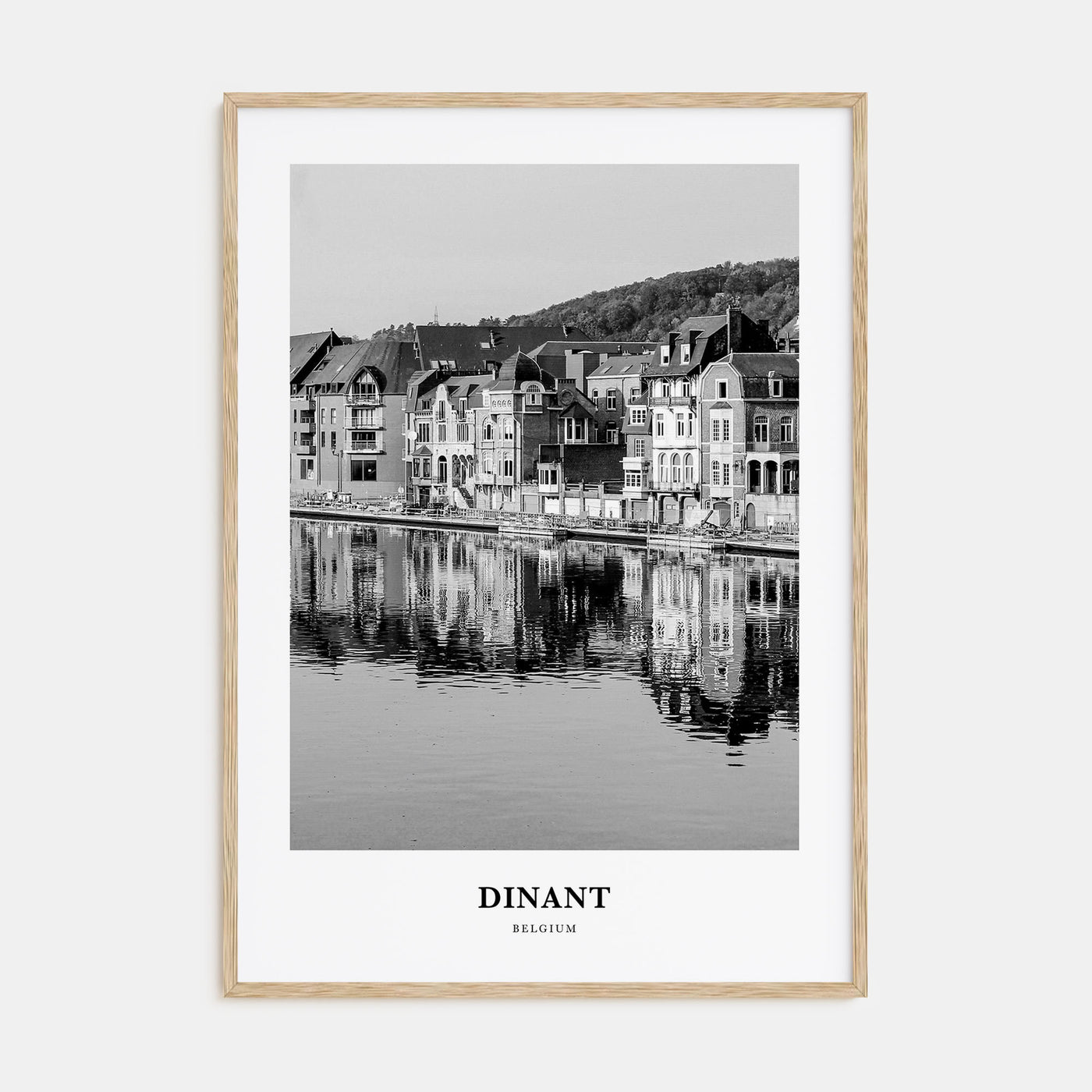 Dinant Portrait B&W Poster