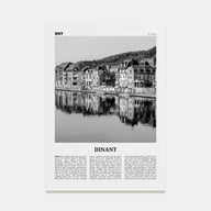 Dinant Travel B&W Poster