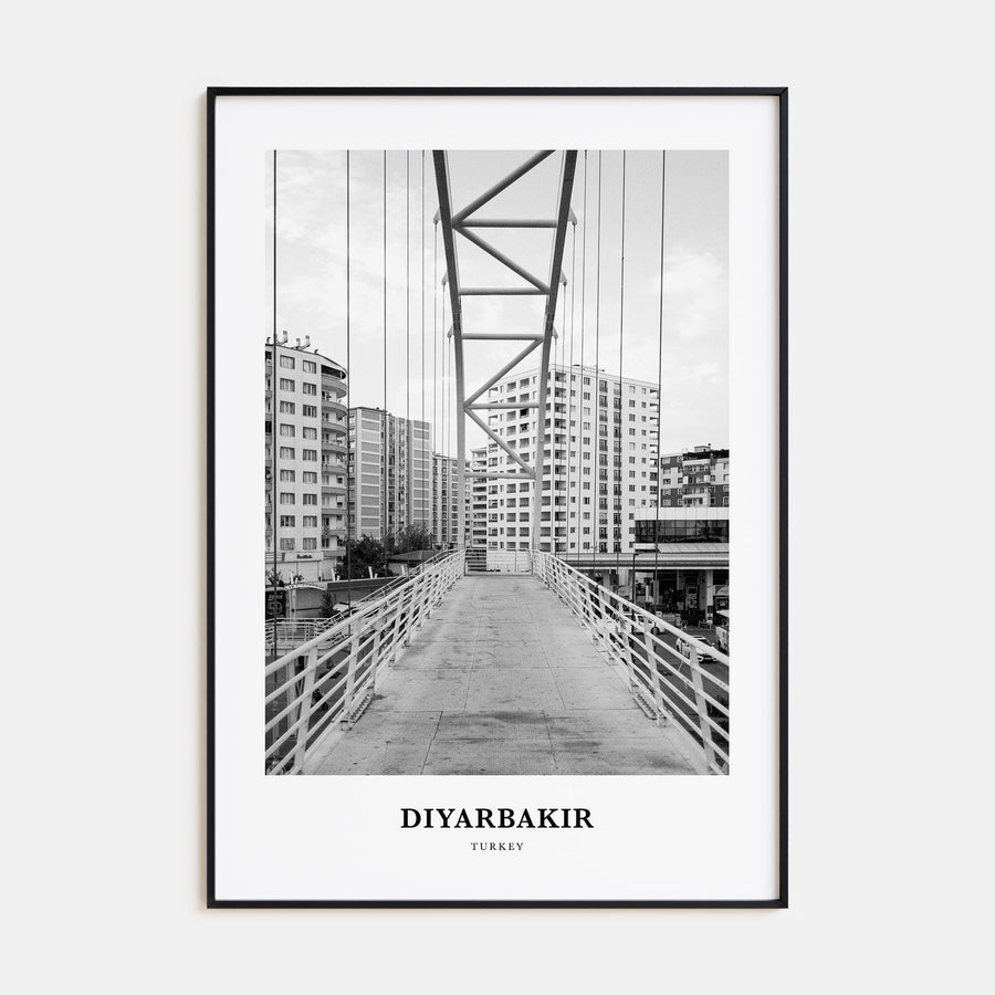 Diyarbakir Portrait B&W Poster