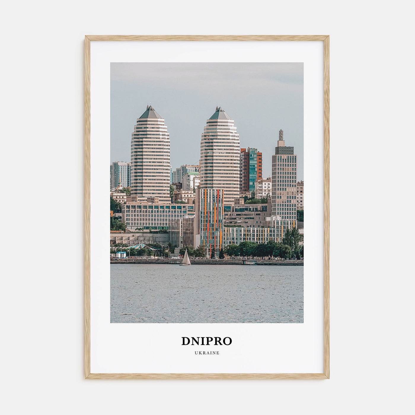 Dnipro Portrait Color Poster