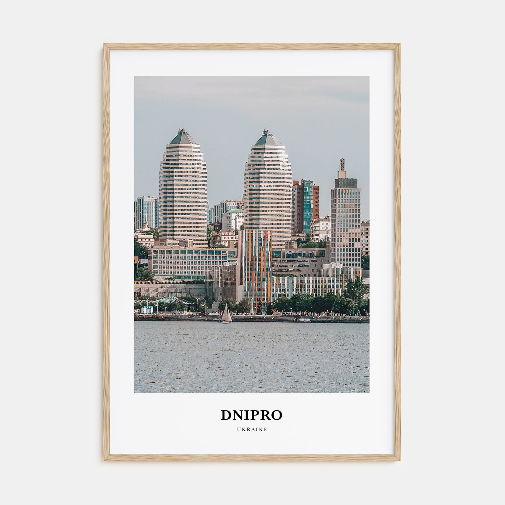 Dnipro Portrait Color Poster