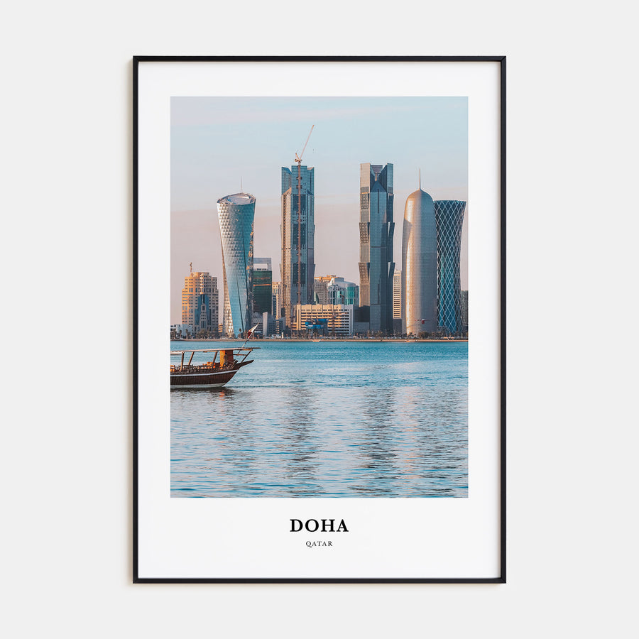 Doha Portrait Color Poster