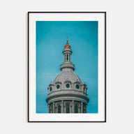 Dome of City Hall Photo Color Poster