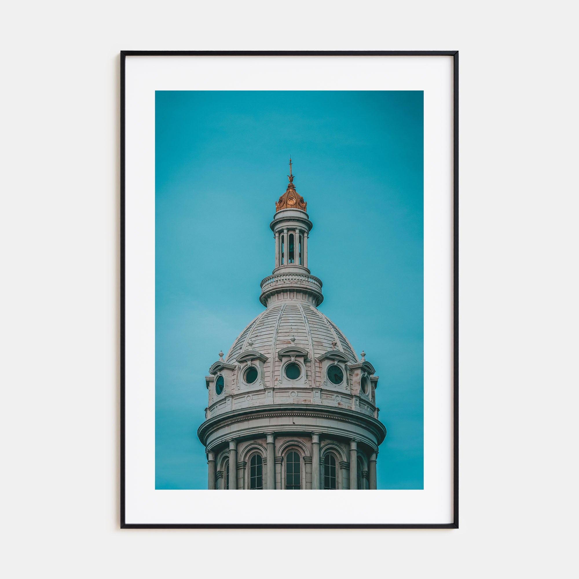 Dome of City Hall Photo Color Poster
