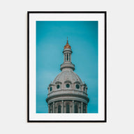 Dome of City Hall Photo Color Poster