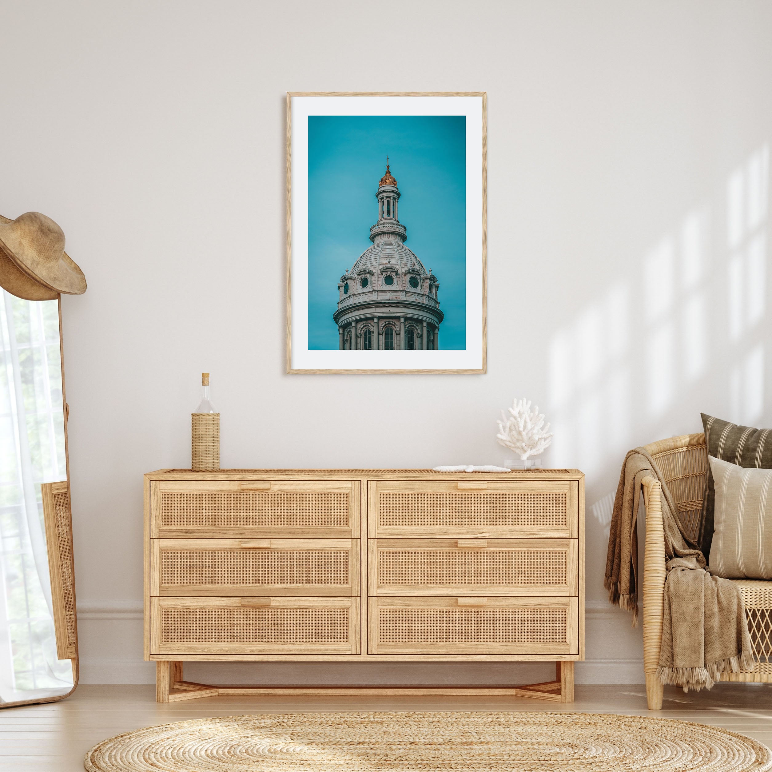 Dome of City Hall Photo Color Poster