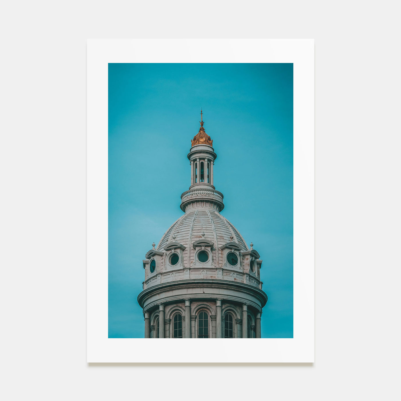 Dome of City Hall Photo Color Poster
