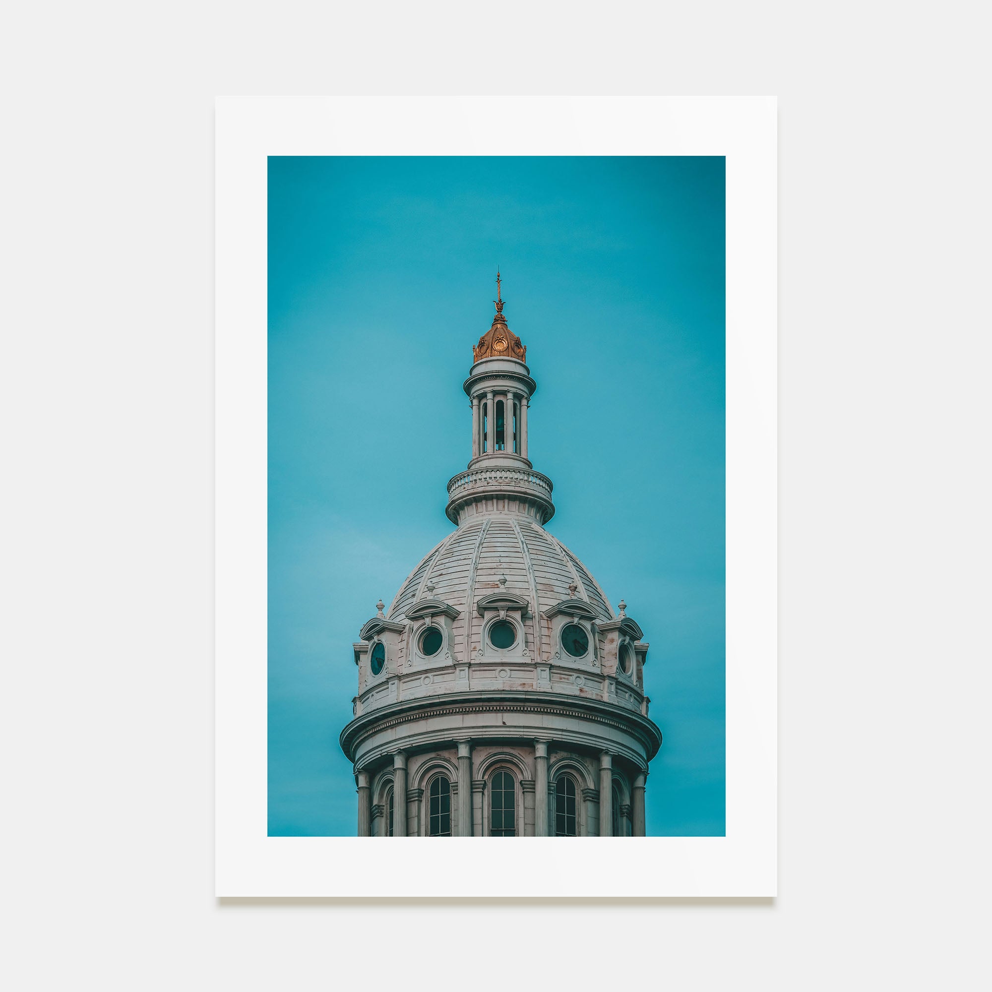 Dome of City Hall Photo Color Poster