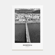 Dominica Portrait B&W Poster