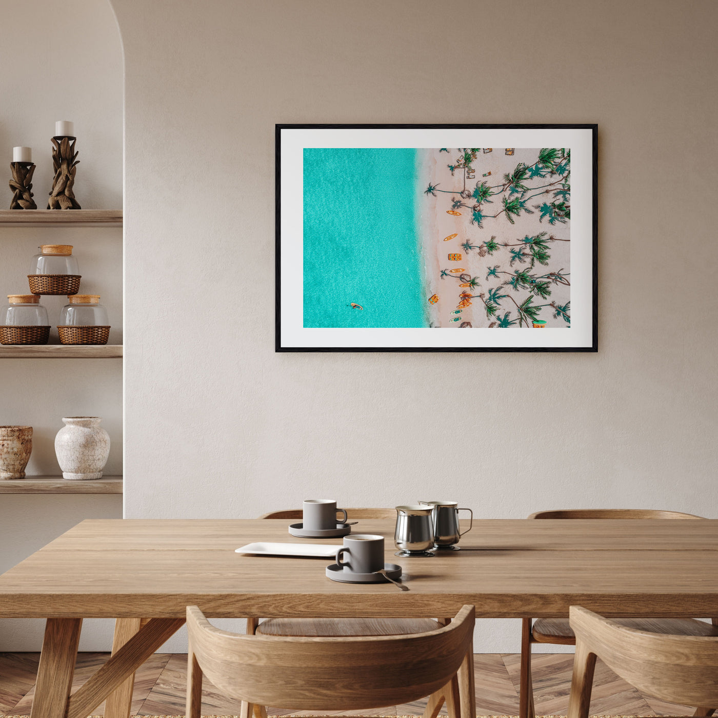 Dominican Republic Landscape Color Poster