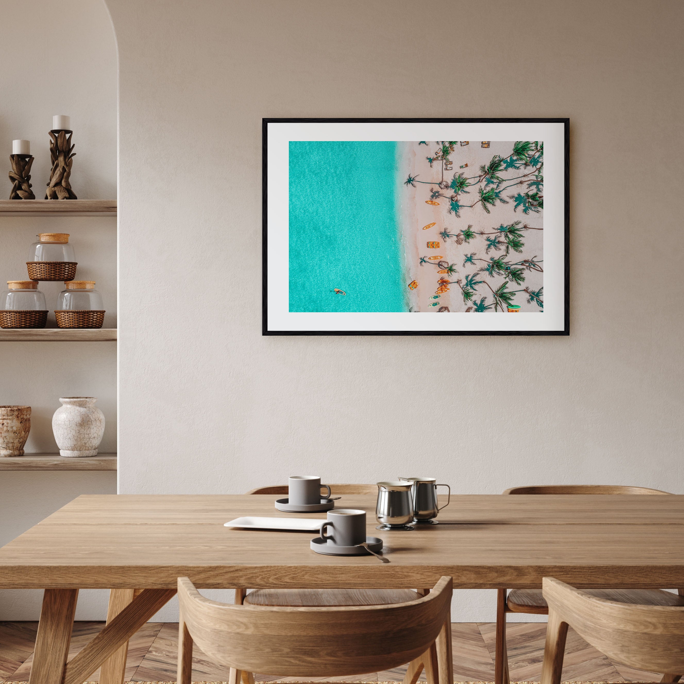 Dominican Republic Landscape Color Poster