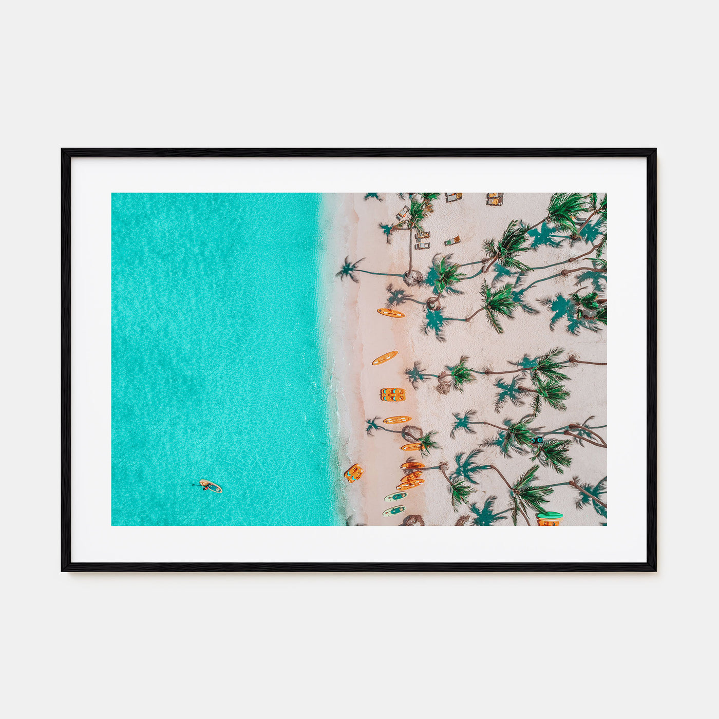 Dominican Republic Landscape Color Poster