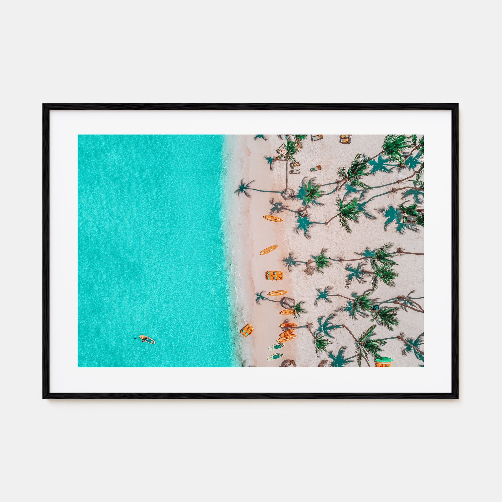 Dominican Republic Landscape Color Poster