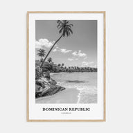 Dominican Republic Portrait B&W No 1 Poster