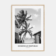 Dominican Republic Portrait B&W No 3 Poster