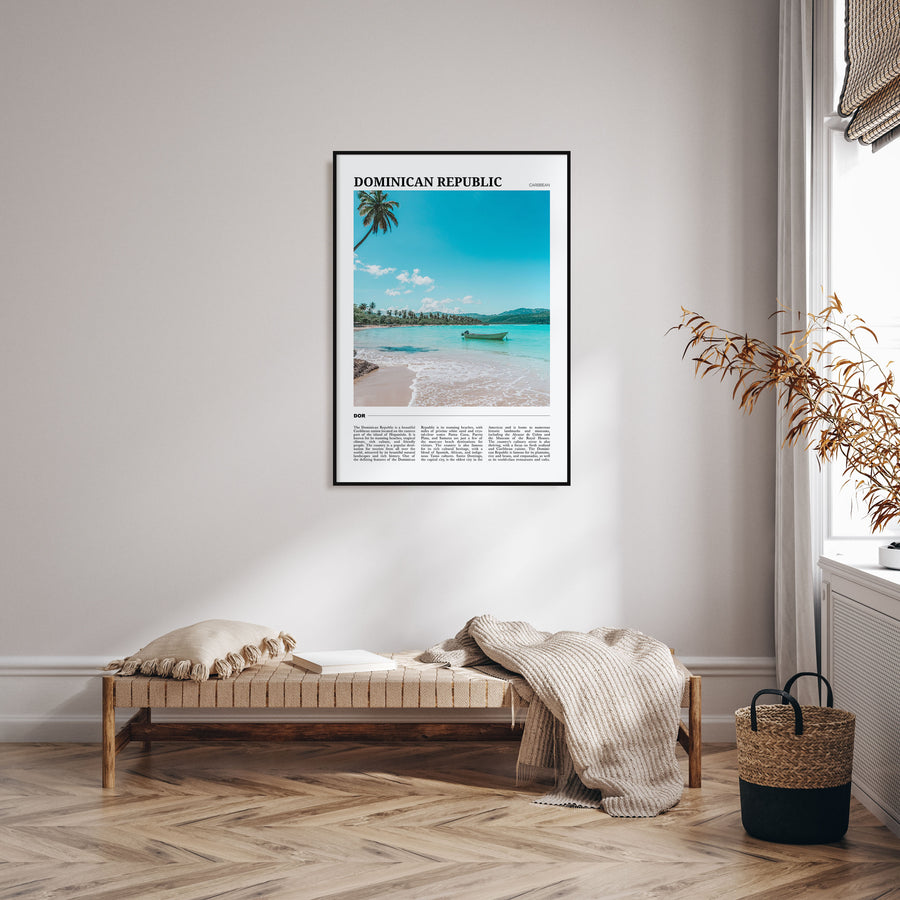 Dominican Republic Travel Color Poster