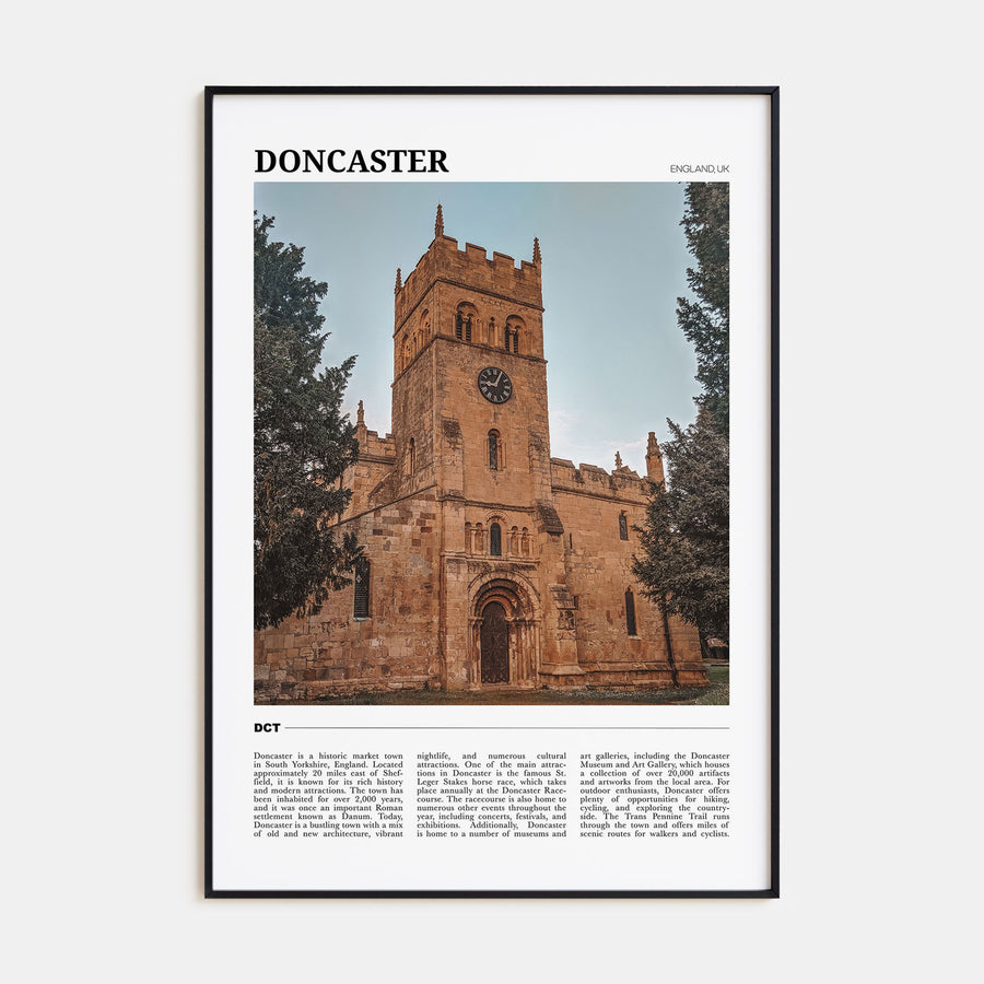 Doncaster Travel Color Poster
